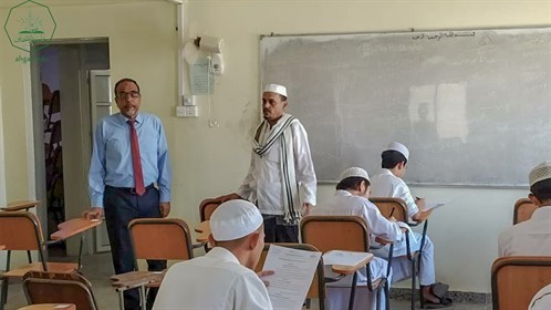 جامعة الأحقاف تدشن امتحانات الفصل الدراسي الأول بكلية الشريعة والقانون فرع المكلا للعام الجامعي 2022-2023م