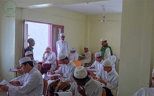 جامعة الأحقاف تدشن امتحانات الفصل الدراسي الأول بكليتي الشريعة والقانون والعلوم الاسلامية للعام الجامعي 2021-2022م