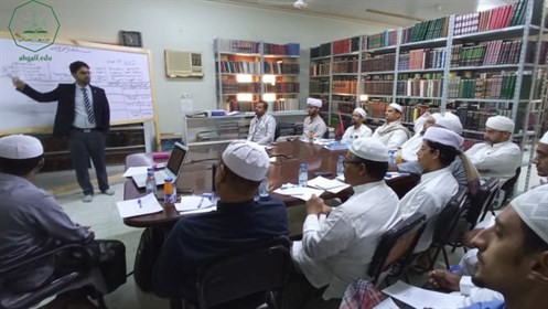 كلية الشريعة والقانون بجامعة الاحقاف تقيم ورشة عمل بعنوان "إعداد الخطة الاستراتيجية للجامعة - المرحلة التمهيدية"