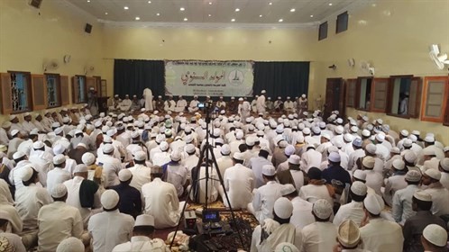 كلية الشريعة والقانون تحتفل بالمولد النبوي الشريف بحضور رئيس الجامعة