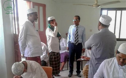 جامعة الأحقاف تدشن امتحانات الفصل الدراسي الأول بكليتي الشريعة والقانون والعلوم الاسلامية للعام الجامعي 2021-2022م