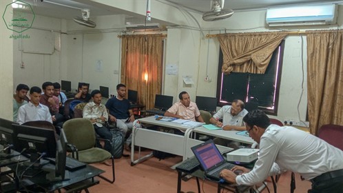 كلية هندسة وعلوم الحاسوب بجامعة الاحقاف تقيم مناقشة أبحاث التخرج