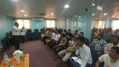  كلية الادارة والاقتصاد تقيم محاضرة علمية بعنوان أسس وتطبيقات الدورة المحاسبية في البيئة العملية