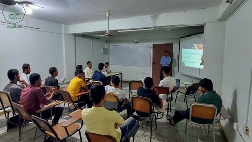 كلية هندسة وعلوم الحاسوب بجامعة الاحقاف وتحت اشراف وحدة اللغة الانجليزية تستكمل جلسات نشاط العروض التقديمية