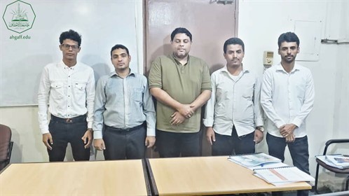 كلية الإدارة والاقتصاد تُقيم مناقشات لمشاريع التخرج لطلاب المستوى الرابع للعام الدراسي 2022م-2023م