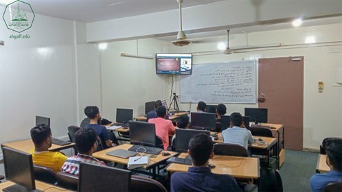 كلية هندسة وعلوم الحاسوب تقيم محاضرة بعنوان (Data Science وتطبيقاتها في سوق العمل)