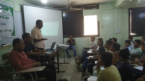 كلية هندسة وعلوم الحاسوب ترحب بطلاب المستوى الأول للعام الجامعي 2022-2023م