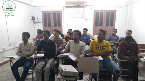 كلية هندسة وعلوم الحاسوب تقيم محاضرة في مادة Artificial Intelligence