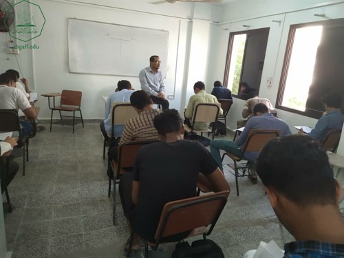 جامعة الاحقاف تدشن امتحانات الشهر الأول لكليتي الادارة والاقتصاد وهندسة وعلوم الحاسوب