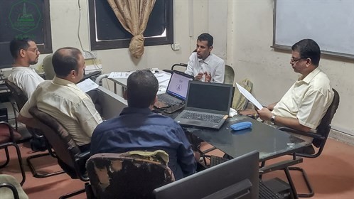 كلية هندسة وعلوم الحاسوب تقيم ورشة عمل بعنوان تقييم منهج تقنية المعلومات