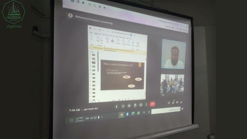 كلية هندسة وعلوم الحاسوب تقيم محاضرة في مادة Artificial Intelligence