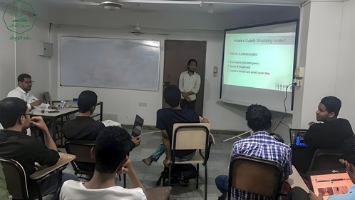 كلية هندسة وعلوم الحاسوب بجامعة الاحقاف تقيم الأسبوع الثاني من برنامج