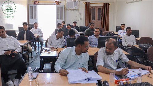 كلية هندسة وعلوم الحاسوب تقيم مناقشة مشاريع التخرج لطلاب قسم تقنية المعلومات للعام الجامعي 2023-2024