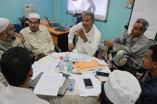 كلية الدراسات العليا تقيم ورشة العمل التقويمية لبرنامج الدراسات العليا