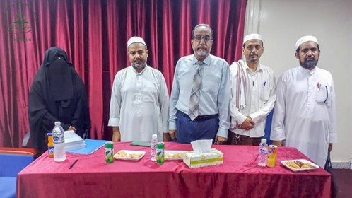 كلية الدراسات العليا تمنح درجة الماجستير للطالبة صوفيا فرج محمد باموسى