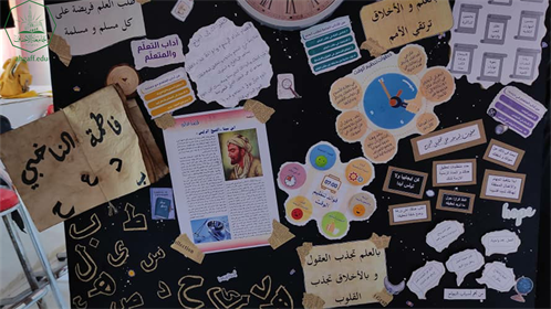 ختام التطبيق الميداني لطالبات المستوى الرابع بكلية البنات جامعة الاحقاف
