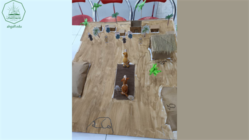 ختام التطبيق الميداني لطالبات المستوى الرابع بكلية البنات جامعة الاحقاف