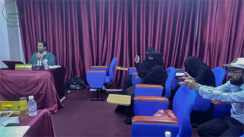 شهادة الماجستير للباحث عمر سالم أحمد باحكم من كلية الدراسات العليا