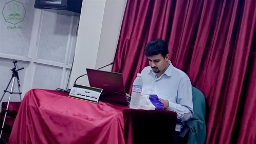 شهادة الماجستير للباحث عبدالقادر سعيد محمد باصقر من كلية الدراسات العليا