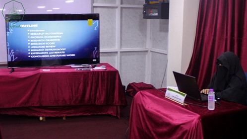 شهادة الماجستير للباحثة عبير محسن سالم باراس من كلية الدراسات العليا