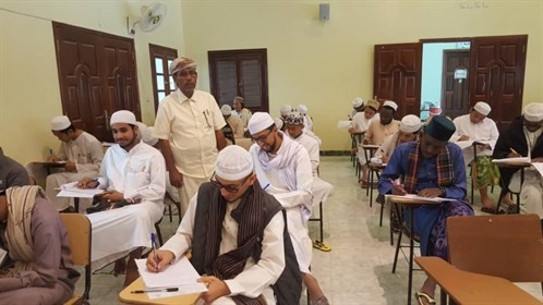 بدء الامتحانات الفصلية-