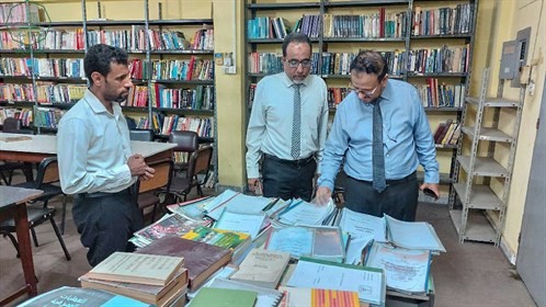 جامعة الأحقاف تستقبل رئيس جامعة العادل برئاسة الجامعة