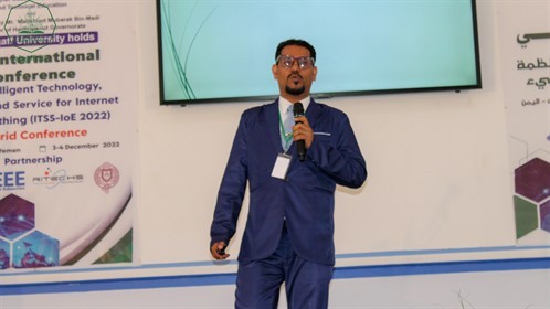 برعاية وزير التعليم العالي ومحافظ حضرموت وتنظيم جامعة الأحقاف بدء أعمال المؤتمر الدولي للتكنولوجيا الذكية