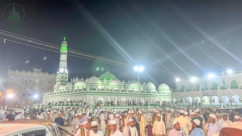 جامعة الأحقاف تفتتح مسجد كلية الشريعة والقانون بتريم