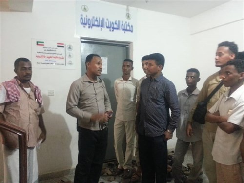 طلاب ثانوية مدودة في زيارة تعرفية لجامعة الأحقاف