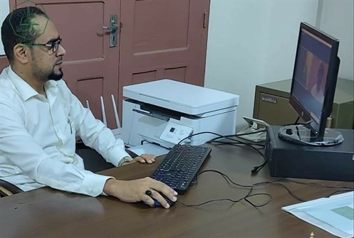 المؤتمر العلمي الدولي الأول حول الهجرة واللجوء في المنطقة العربية يكرم الباحث هاشم علوي مقيبل