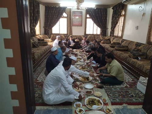 رئيس جامعة الاحقاف يستقبل السفير الاندونيسي باليمن وسلطنة عمان