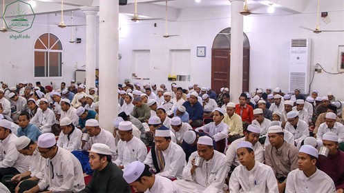 جامعة الأحقاف تحتفل بالمولد النبوي على صاحبه افضل الصلاة والتسليم 