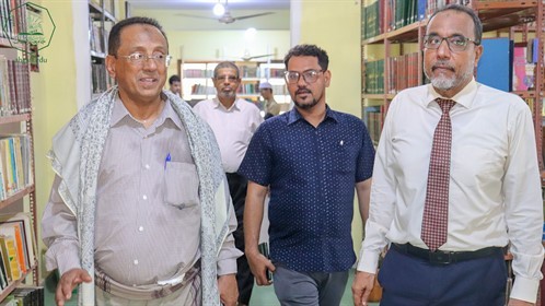 جامعة الأحقاف تستقبل منسق إتحاد الجامعات العربية في اليمن