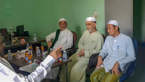 جامعة الأحقاف تستقبل الشيخ محمد زعيم رئيس مجلس شورى رؤساء المعاهد الدينية بإندونيسيا