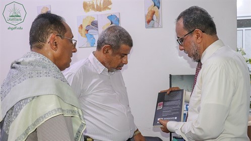 جامعة الأحقاف تستقبل منسق إتحاد الجامعات العربية في اليمن