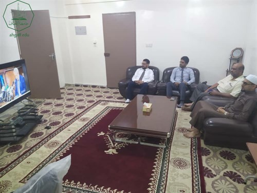 جامعة الأحقاف تشارك بالمؤتمر الثاني الخاص بالتعليم الالكتروني