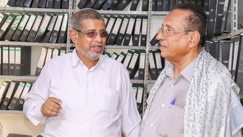 جامعة الأحقاف تستقبل منسق إتحاد الجامعات العربية في اليمن