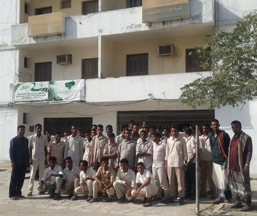 طلاب ثانوية مدودة في زيارة تعرفية لجامعة الأحقاف