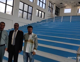 وفد جامعة الأحقاف يزور جامعة العادل بعدن