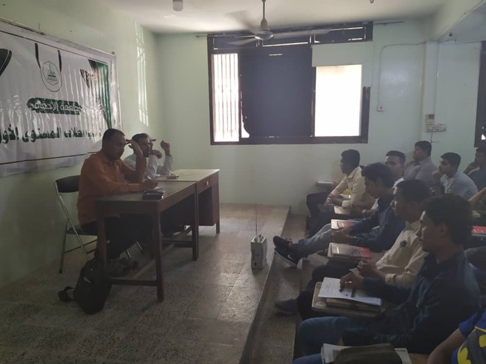 كلية هندسة وعلوم الحاسوب ترحب بطلاب المستوى الأول