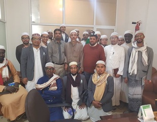رحلة علمية ونزول ميداني تطبيقي في مادة التمويل الاسلامي لطلاب دفعة الماجستير بكلية الشريعة والقانون