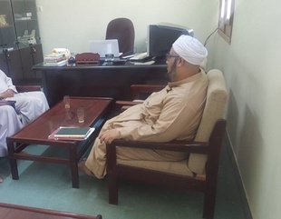 لقاء عميد الكلية بالسيد خالد المساوى