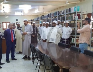 زيارة وزير التعليم العالي للكلية