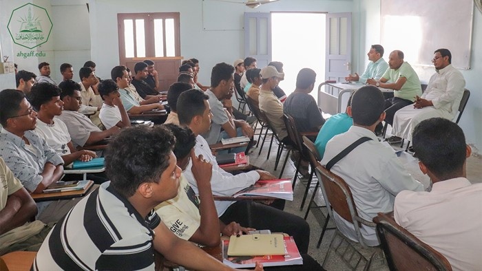 كلية الإدارة و الإقتصاد تقيم اللقاء التعريفي للطلاب المستجدين للعام الدراسي 2024 - 2025م