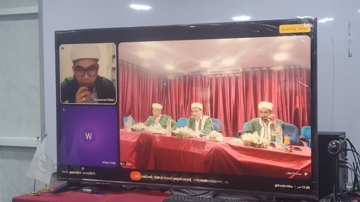 الباحث محمد ولدان بن عبدالحكيم يحصل على درجة الماجستير من جامعة الأحقاف