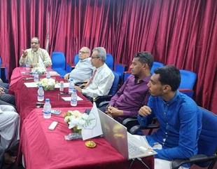 اللجنة التحضيرية للمؤتمر العلمي الدولي الثاني بجامعة الأحقاف تستعرض آخر المستجدات المتعلقة لإنعقاد المؤتمر