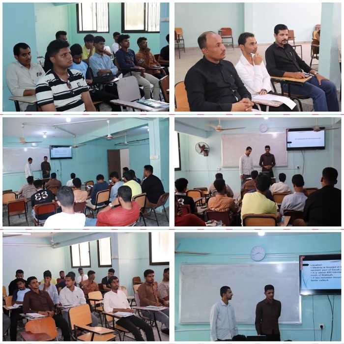 وحدة اللغة الإنجليزية بجامعة الأحقاف تدشن برنامج العروض التقديمية